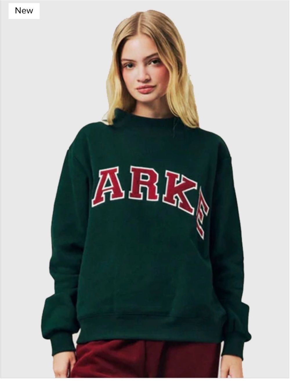PARKE HOLIDAY VARSITY MOCKNECK - L/XL